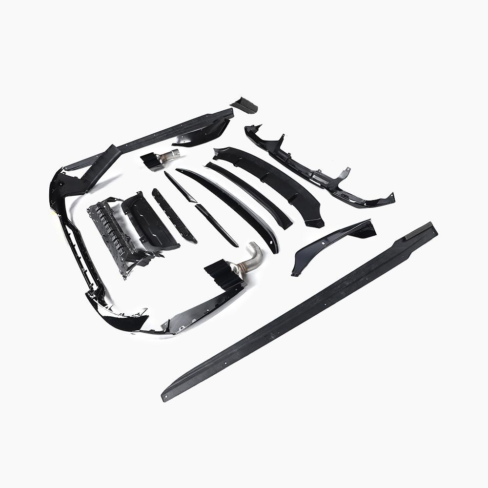 Gloss Black Aero Kit for BMW X4 G02 Pre-LCI M Sport (2018-2021)