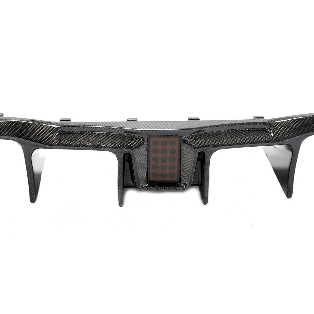 ST Style Carbon Fiber Rear Diffuser for BMW M2 F87 (2016-2018)