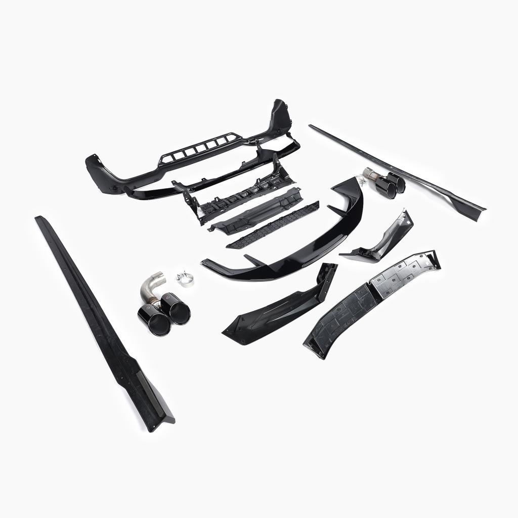 Gloss Black Aero Kit for BMW X3 G01 LCI M Sport (2021-2024)