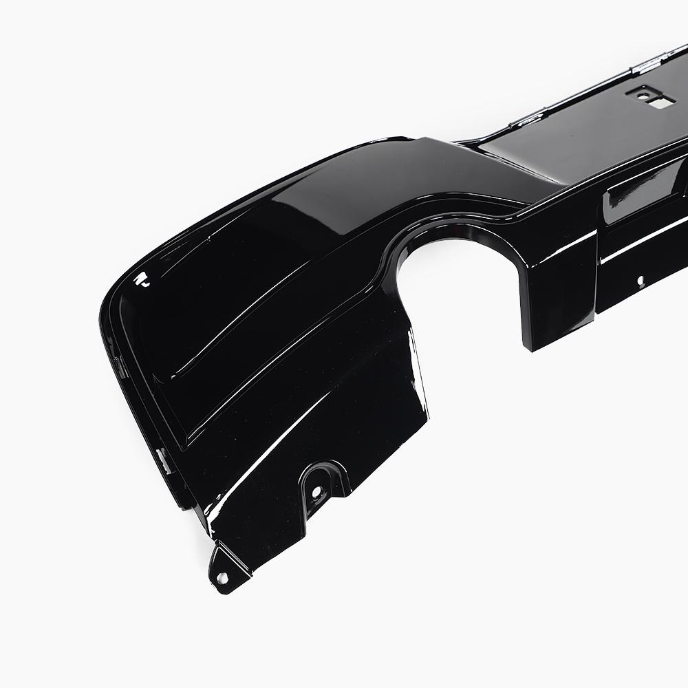 Performance Style Gloss Black Rear Diffuser for BMW 1 Series F20, F21 Pre-LCI M-Sport Dual Exit (2011-2015)