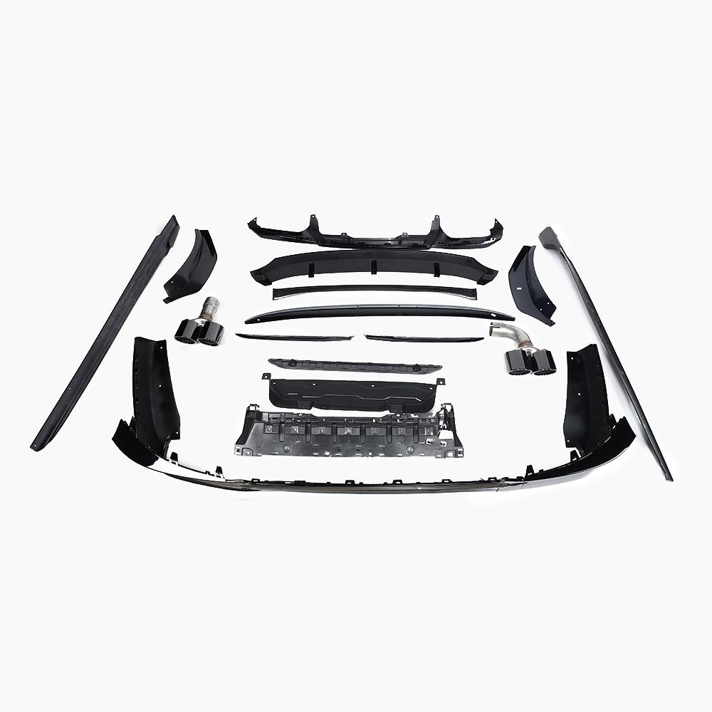 Gloss Black Aero Kit for BMW X4 G02 Pre-LCI M Sport (2018-2021)