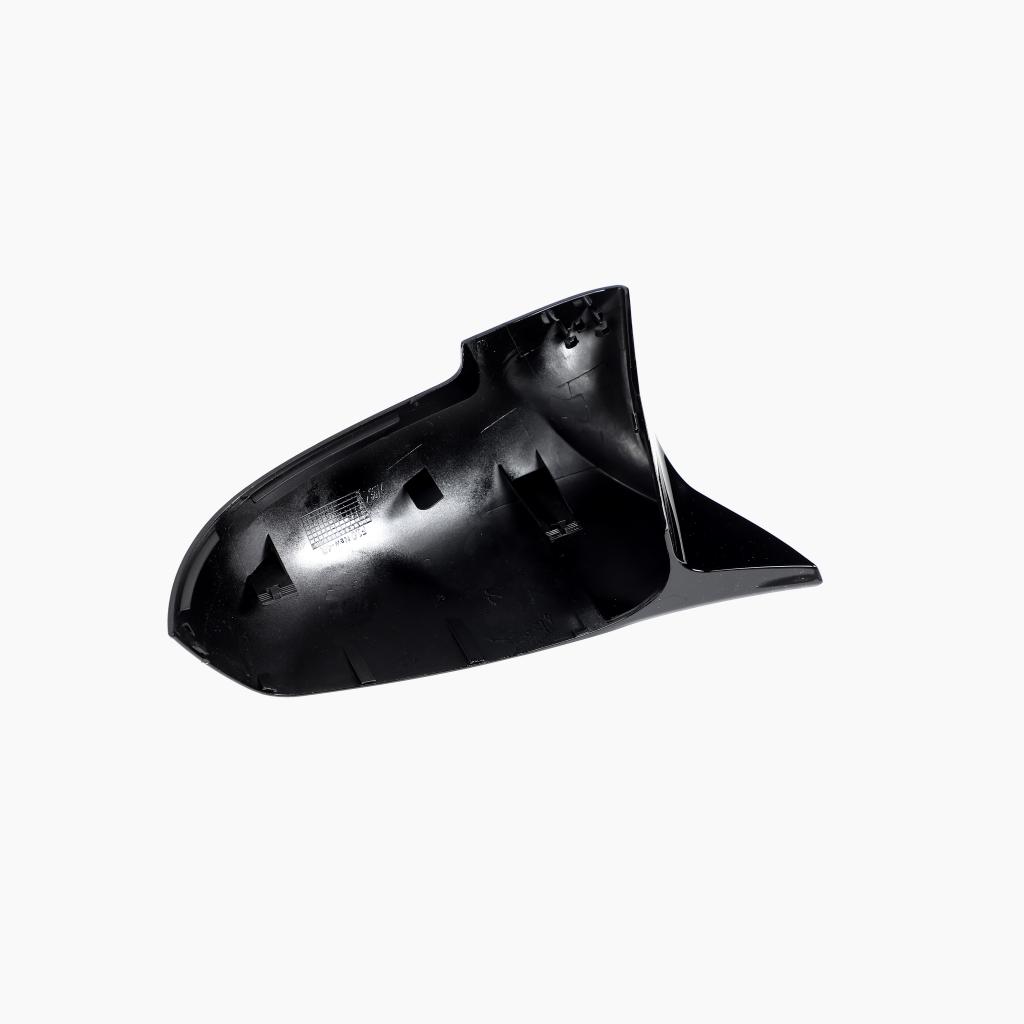 M Style Gloss Black Mirror Caps for BMW 5 Series F10 LCI (2014-2017)
