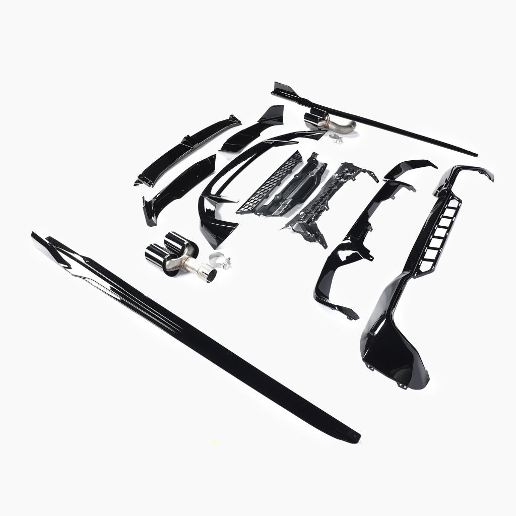 Gloss Black Aero Kit for BMW X3 G01 LCI M Sport (2021-2024)