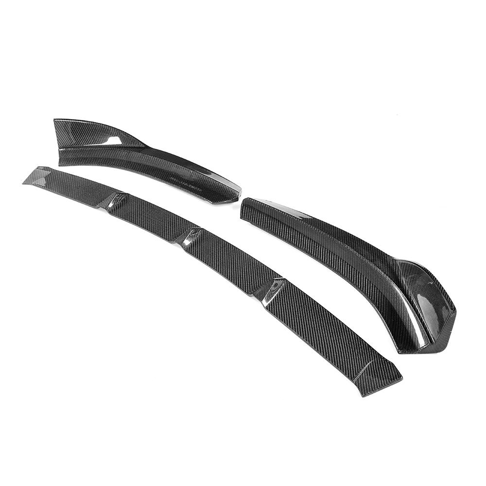 A Style Carbon Fiber Front Lip for Audi A3 Sline/S3 8.5V LCI (2017-2020)