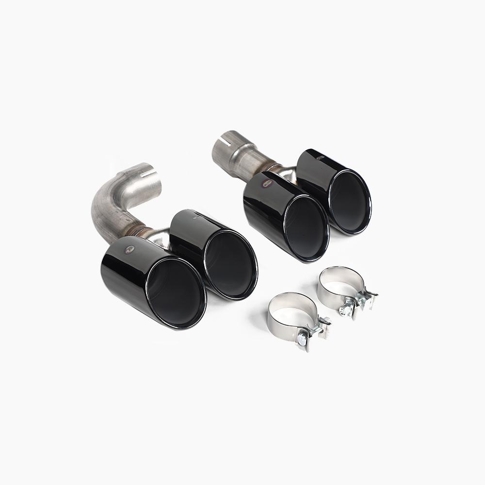 Gloss Black Exhaust Tips for BMW X4 G02 Pre-LCI M Sport (2018-2021)