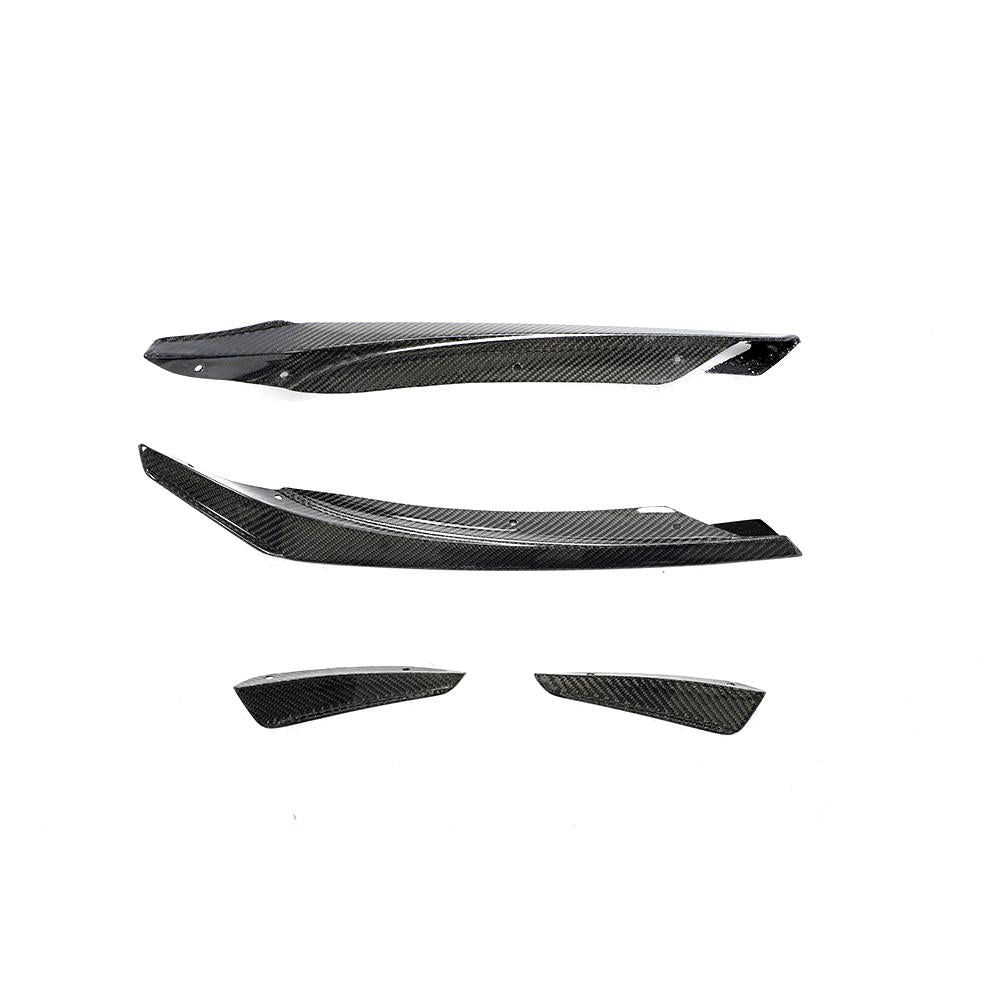 ST Style Carbon Fiber Front Canards for Mercedes Benz A-Class W176 Sport/A45 AMG Facelift (2016-2018)