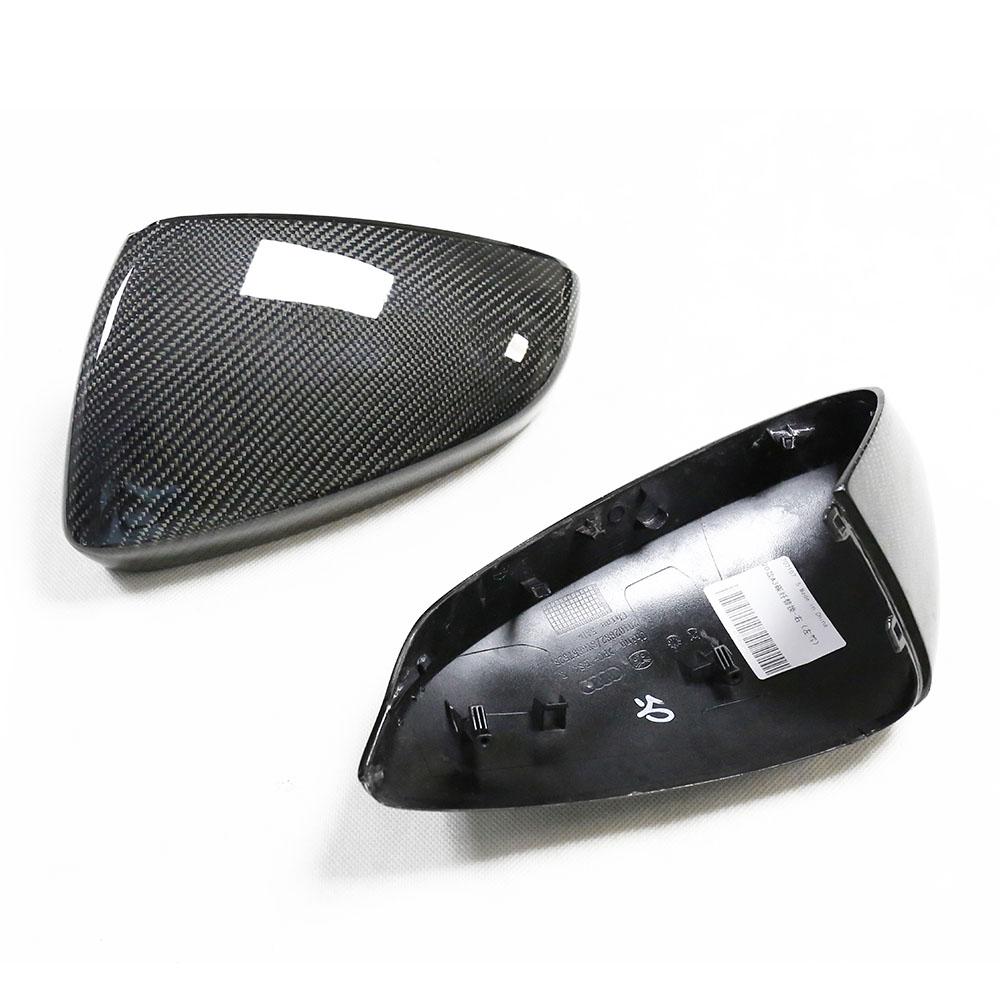 ST Style Carbon Fiber Mirror Caps for Audi A3/S3/RS3 8Y (2020-2024)