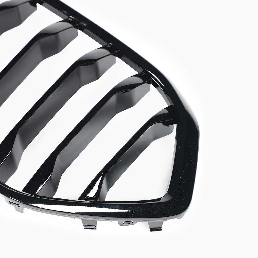 Single Slat Gloss Black Front Grille for BMW X6 G06 LCI (2023+)