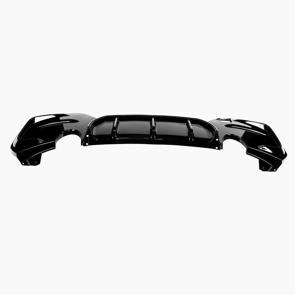 Performance Style Gloss Black Rear Diffuser (Dual Exit) for BMW 1 Series F20/F21 LCI Hatchback M Sport (2015–2019)