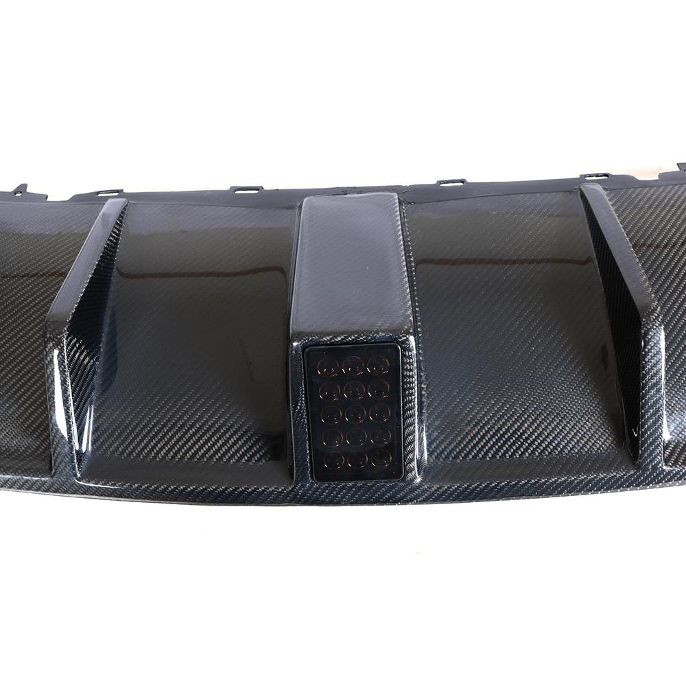 ST Style Carbon Fiber Rear Diffuser for Audi RS3 8.5V LCI (2017-2020)