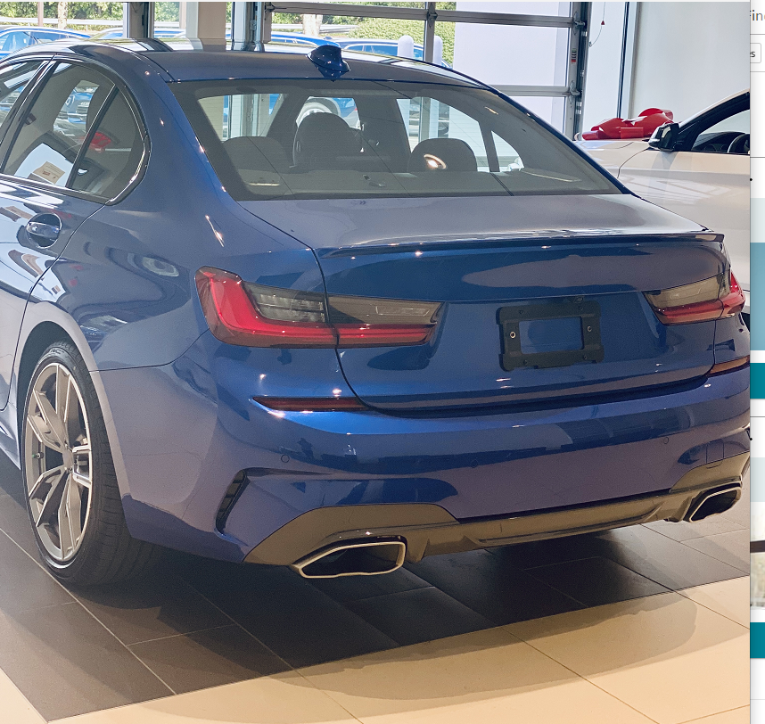 Performance Style Carbon Fiber Rear Diffuser for BMW G20 Pre-LCI M-Sport (2019-2022)