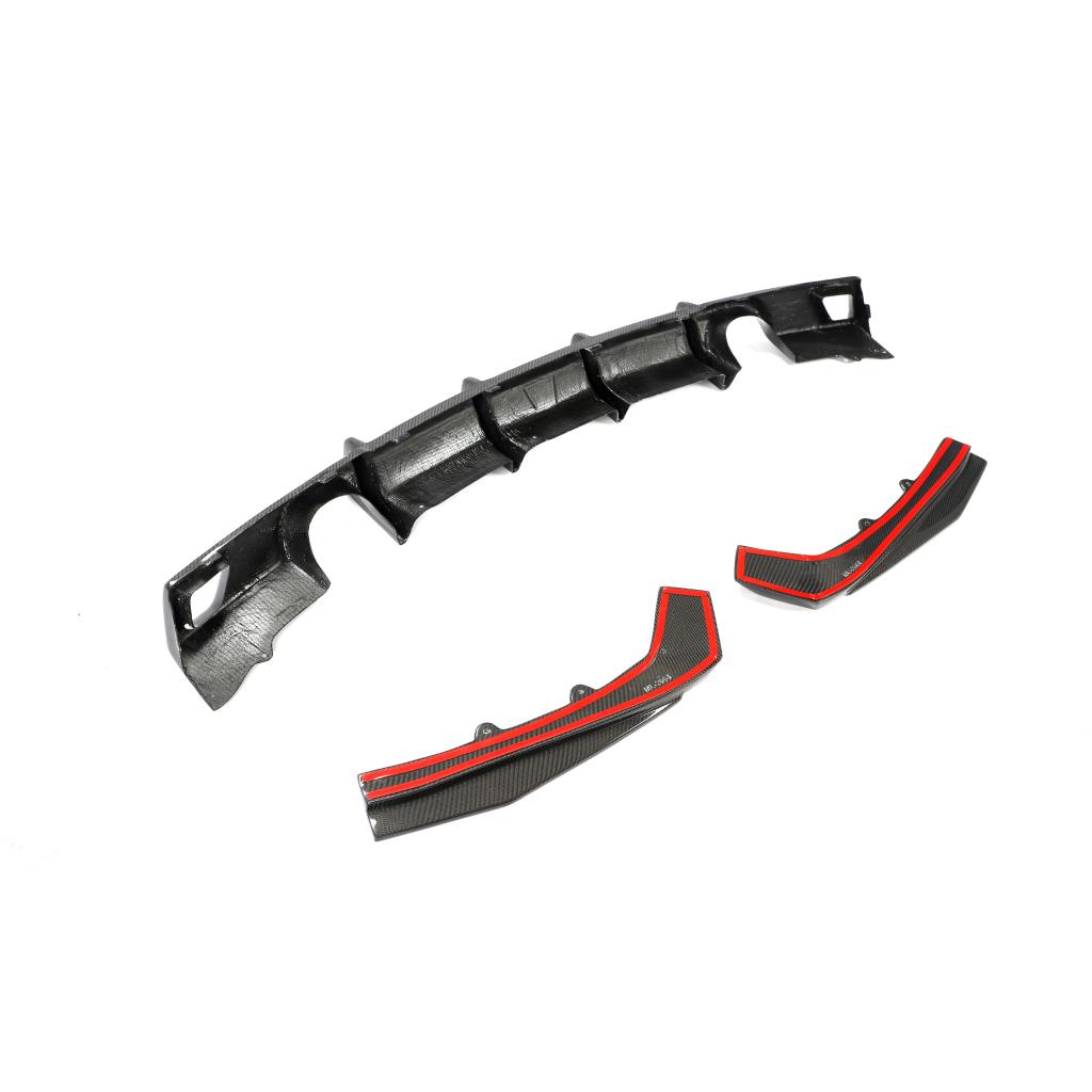 MAD Style Carbon Fiber Rear Diffuser for BMW 3 Series F30 M Sport(2012-2019)