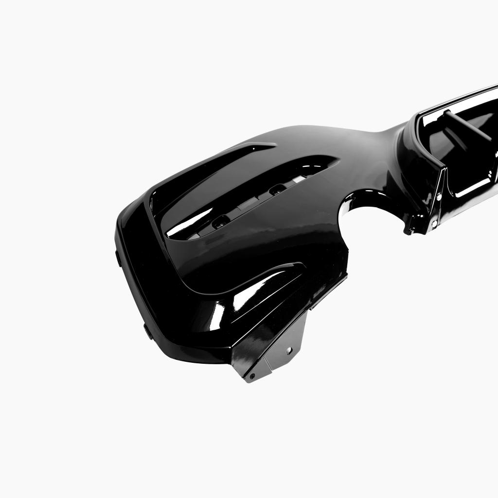 Performance Style Gloss Black Rear Diffuser (Dual Exit) for BMW 1 Series F20/F21 LCI Hatchback M Sport (2015–2019)