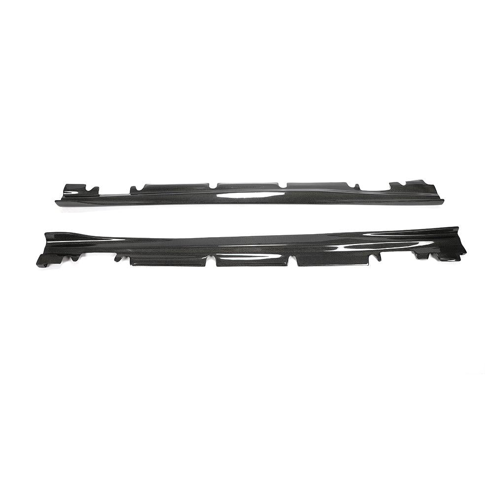 VRS Style Carbon Fiber Side Skirts for Mercedes Benz A-Class W176 Sport/A45 AMG (2012-2018)