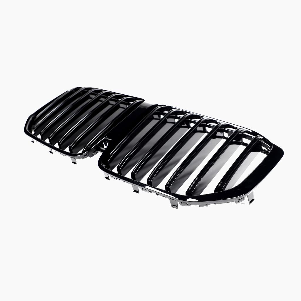 Single Slat Gloss Black Front Grille for BMW X7 G07 LCI (2023+)
