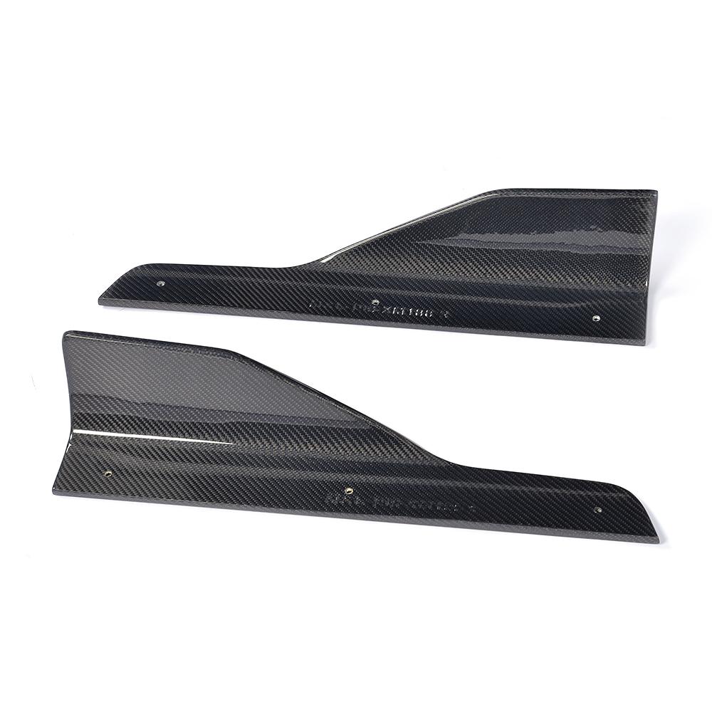 ST Style Carbon Fiber Side Splitters for BMW 3 Series F30 M Sport (2012-2019)