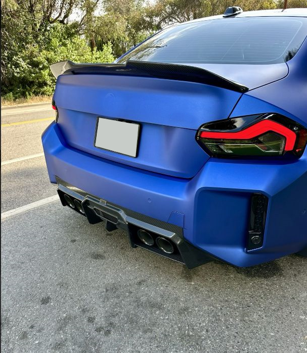 ST Style Carbon Fiber Rear Diffuser for BMW M2 G87 (2023+)