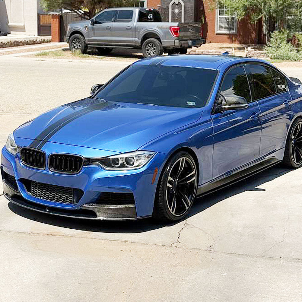 Performance Style Carbon Fiber Front Lip for BMW 3 Series F30 M Sport (2012-2019)
