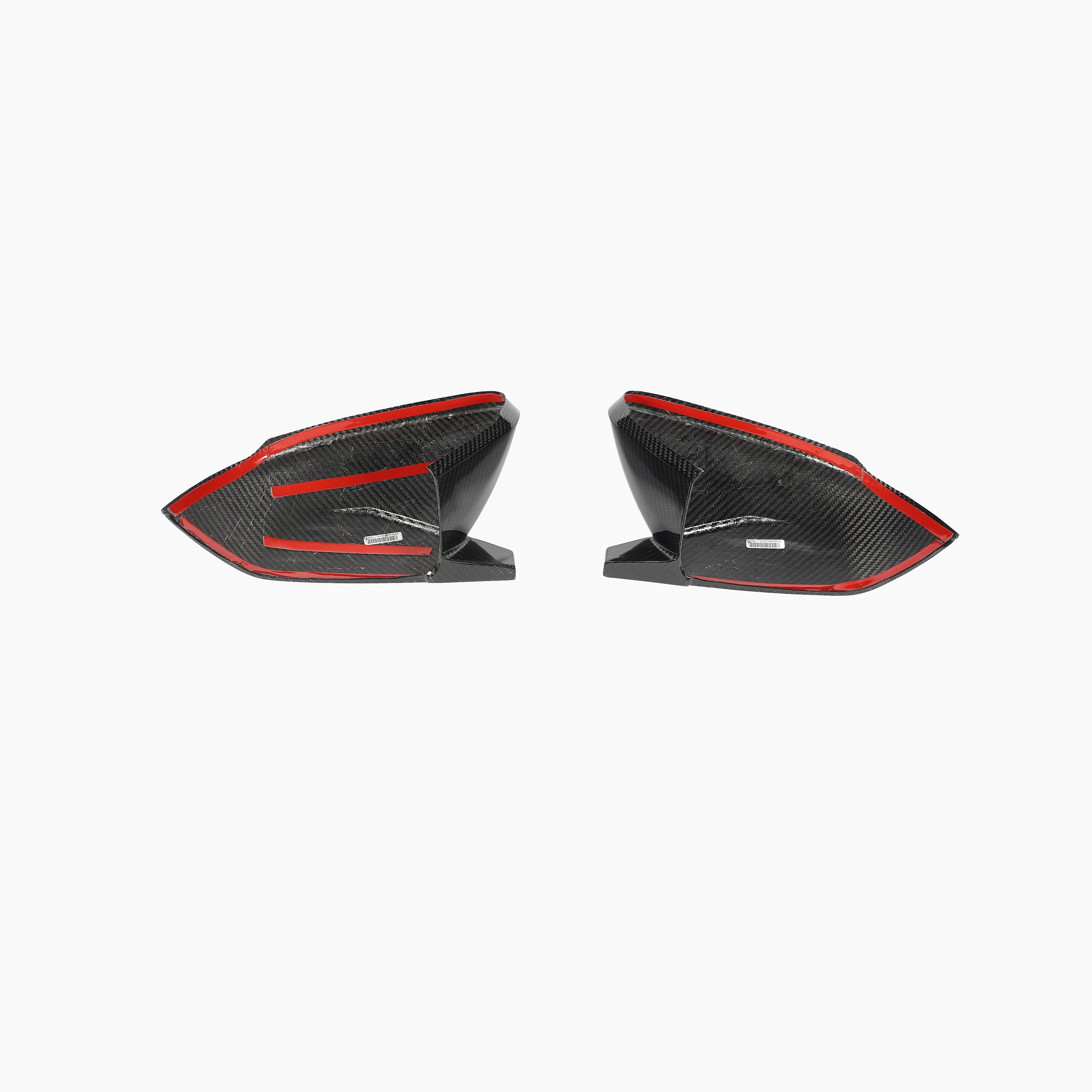 M4 Style Carbon Fiber add on Mirror Caps for Audi RSQ8 Pre-LCI (2019-2023) Lamborghini Urus