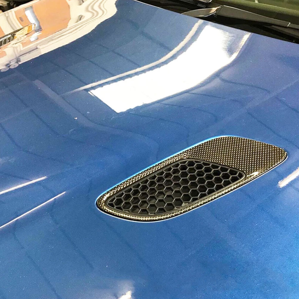 ST Style Carbon Fiber Hood Fender Vents for BMW 3 Series M3/E90/E92/E93 (2007–2013)