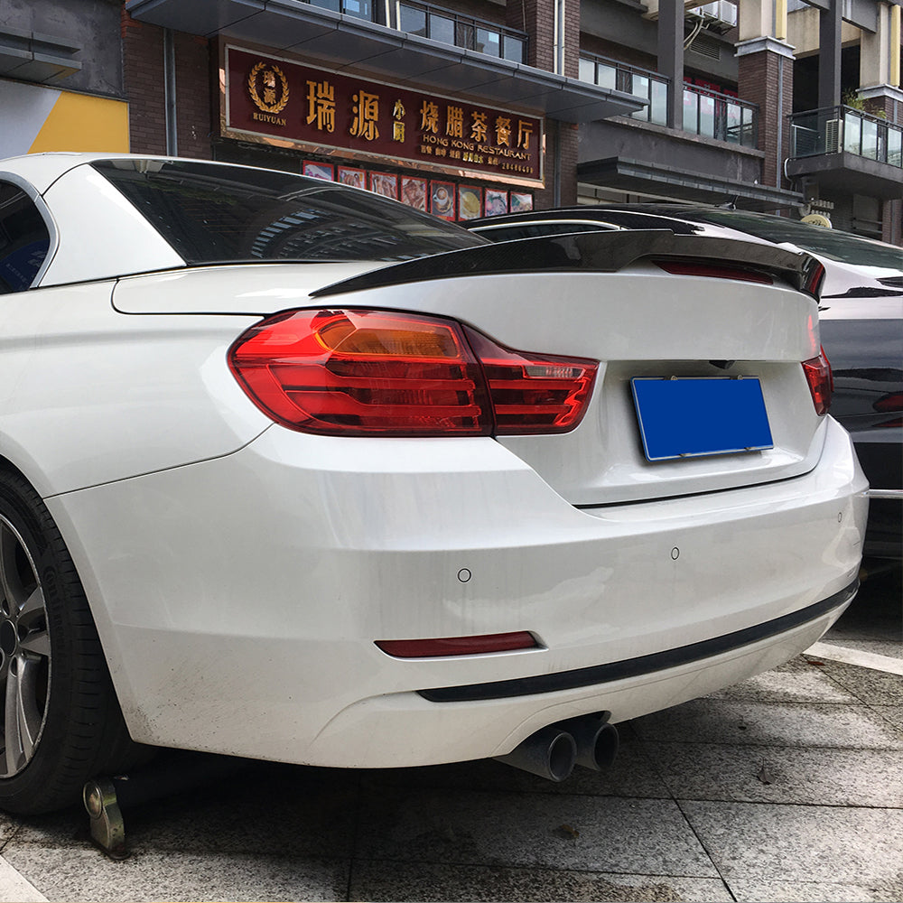 M4 Style Carbon Fiber Trunk Spoiler for BMW 4 Series M4 F83/F33 Convertible (2014-2020)
