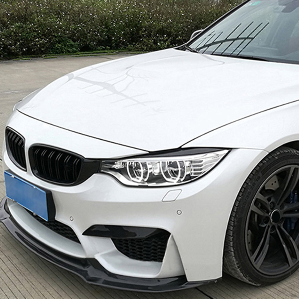 ST Style Carbon Fiber Headlight Eyelids for BMW 4 Series F32/F33/F36 (2014-2020)
