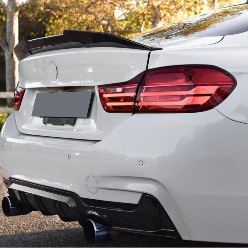 PSM Style Carbon Fiber Trunk Spoiler for BMW 4 Series F36 Gran Coupé (2014-2020)