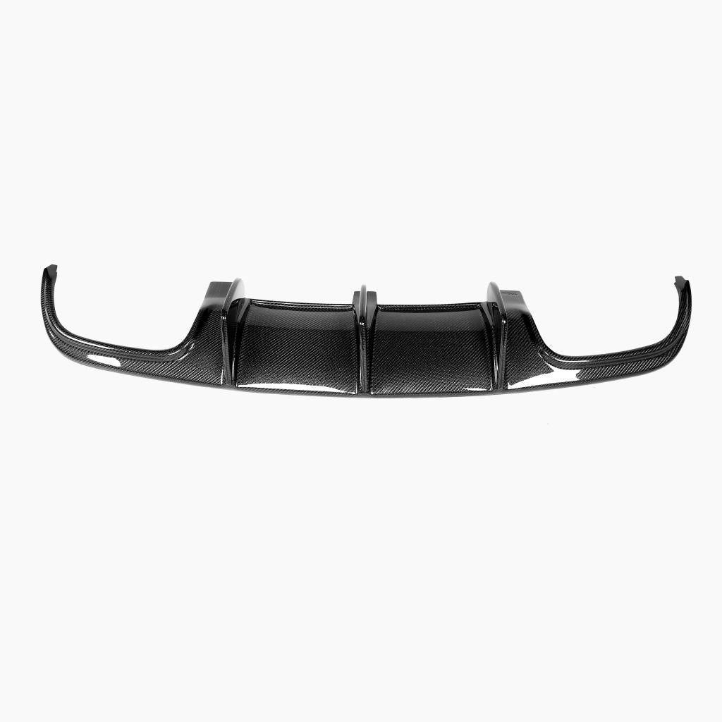 Mercedes-Benz C63 W204 Carbon Fiber Rear Diffuser-full view