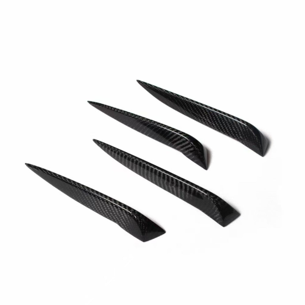 ST Style Carbon Fiber Front Splitters for Audi A3 Sline/S3 8V Pre-LCI (2012–2016)