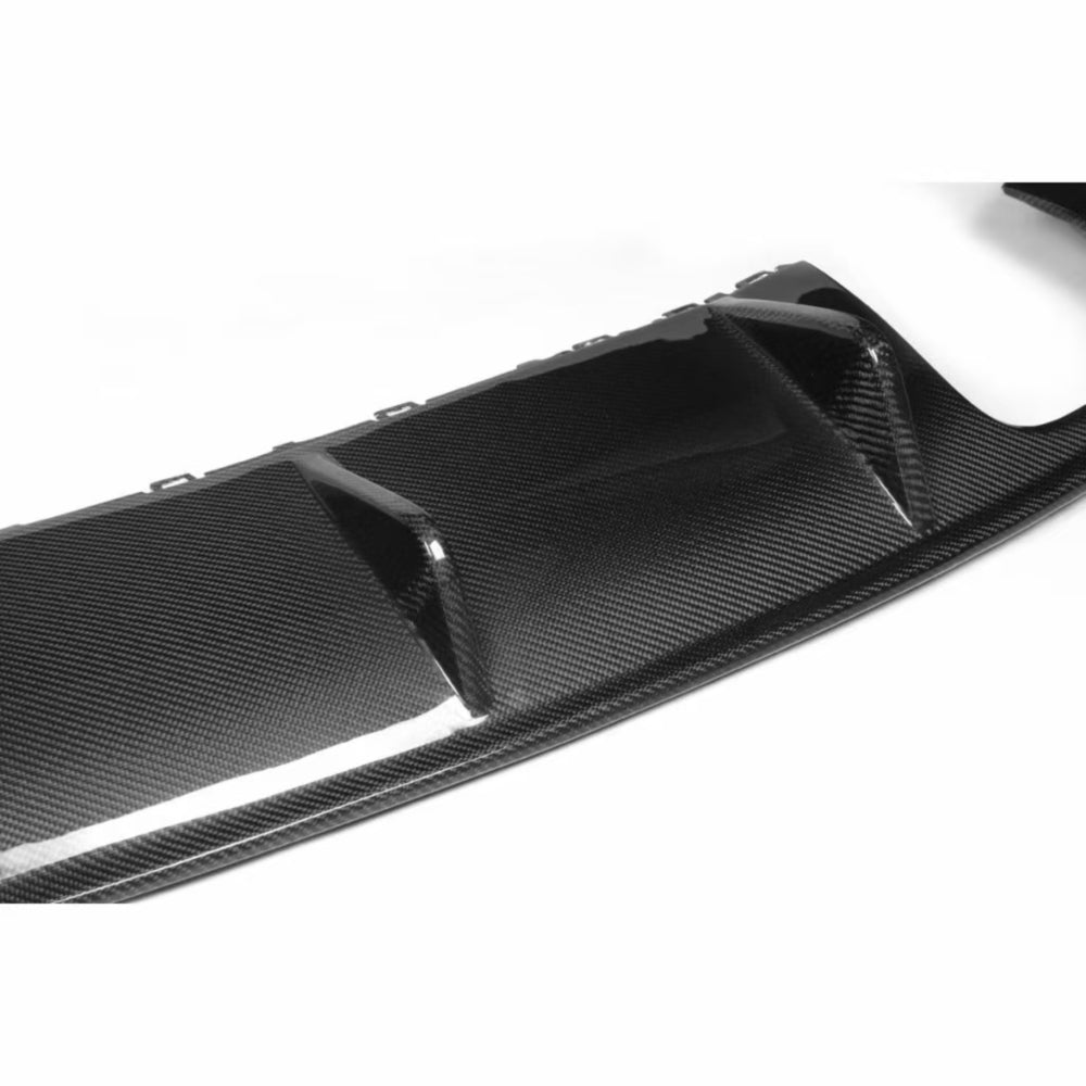 ST Style Carbon Fiber Rear Diffuser(Dual Exhaust) for Audi A3 Sline/S3 8V Pre-LCI (2012–2016)