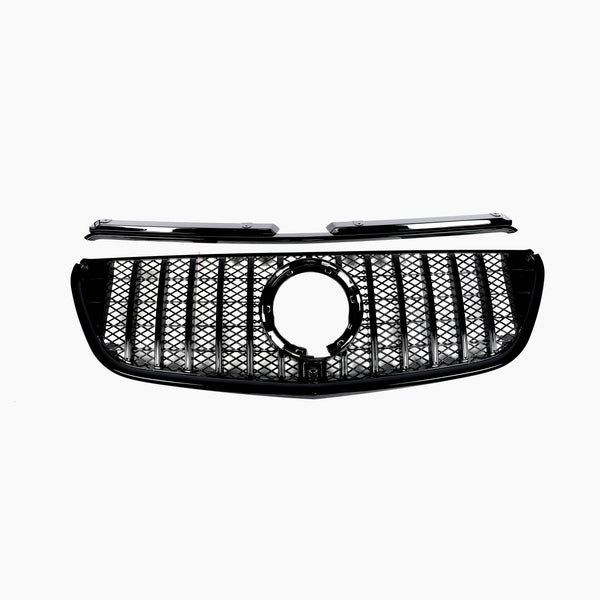 Black Front Grille For Mercedes Benz Vito W447 Pre‑Facelift (2014–2019)