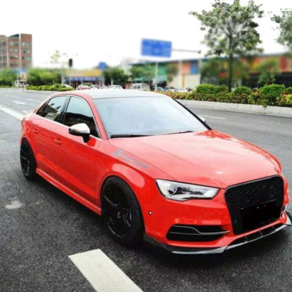 ST Style Carbon Fiber Front Lip for Audi A3 Sline/S3 8V Pre-LCI (2012–2016)