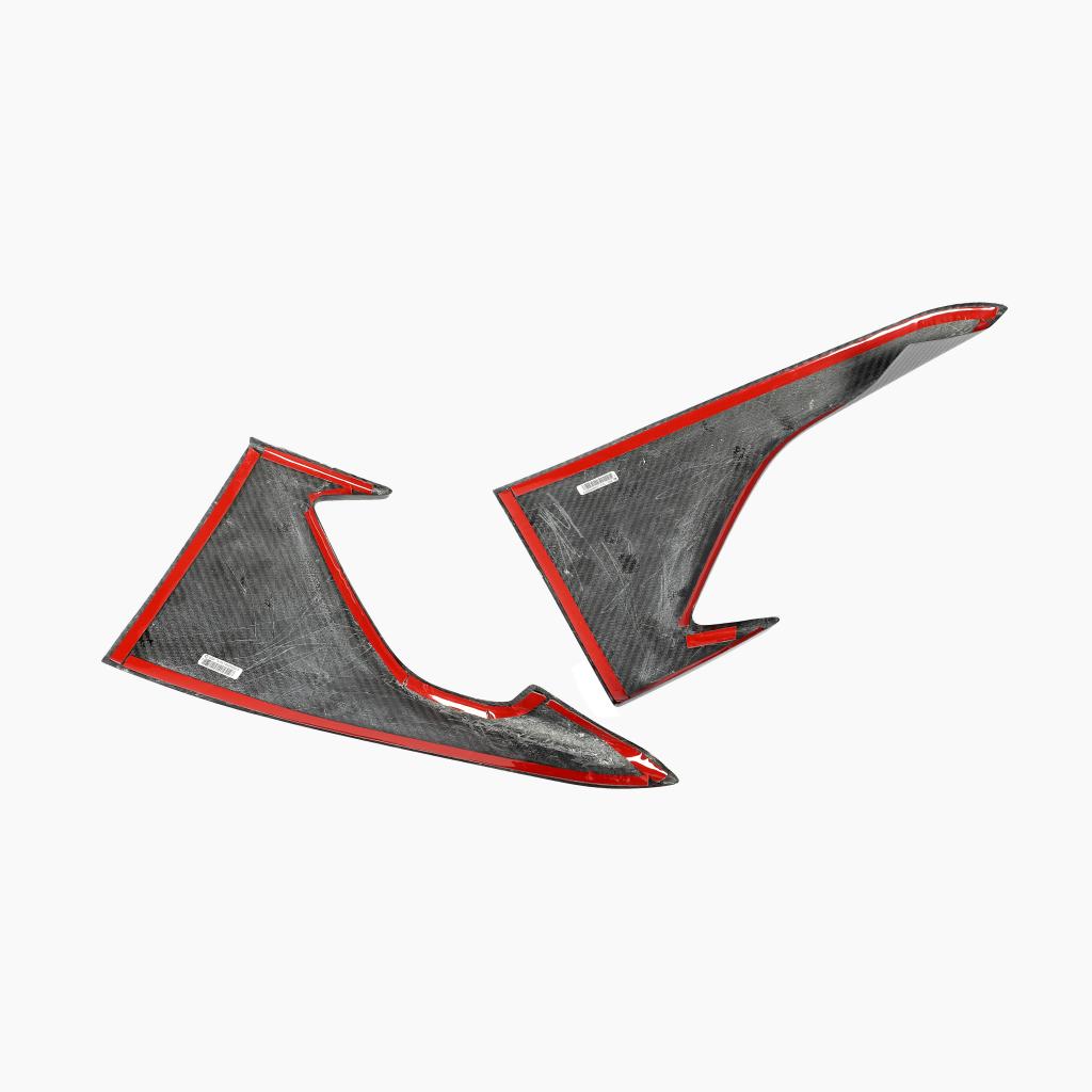 ST Style Carbon Fiber Front Canards for BMW M2 F87 (2016–2018)