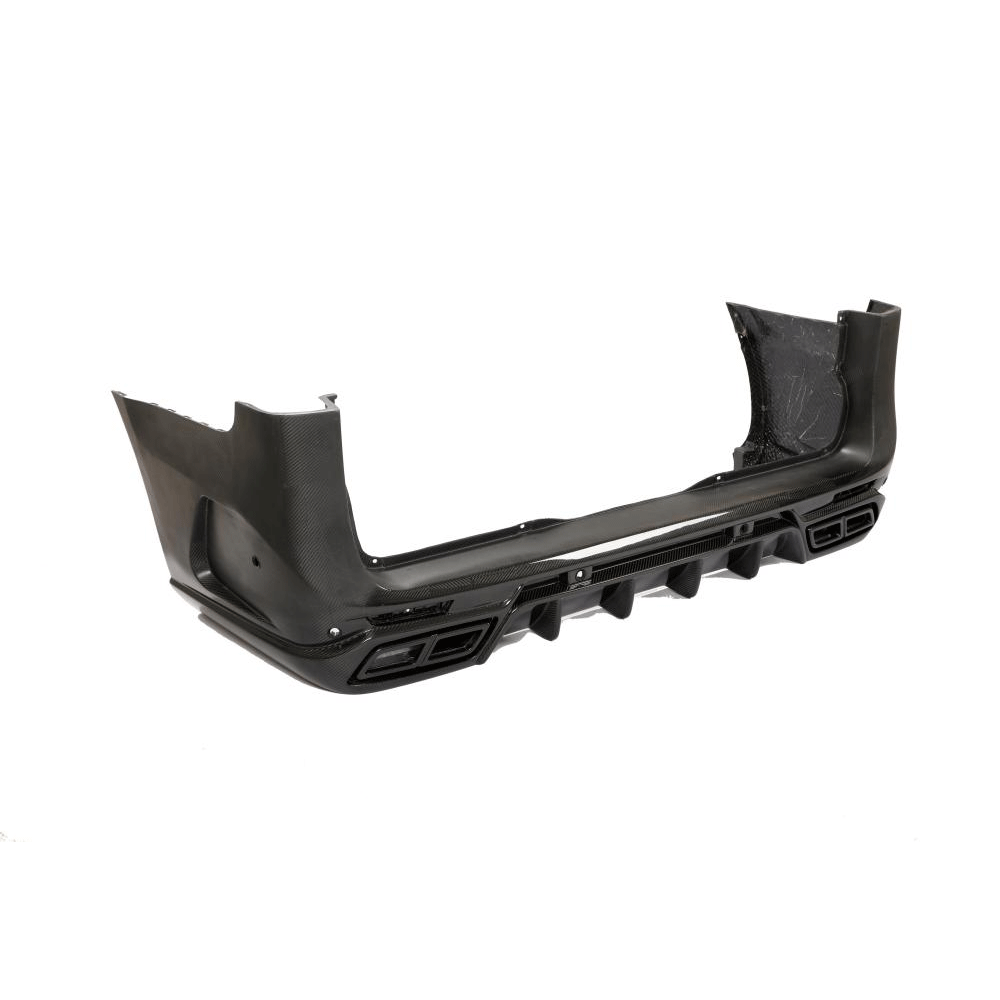ST Style Carbon Fiber Rear Diffuser For Mercedes Benz Vito W447 Pre‑Facelift (2014–2019)