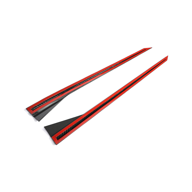 BMW M5 G90 MP Style Carbon Fiber Side skirts