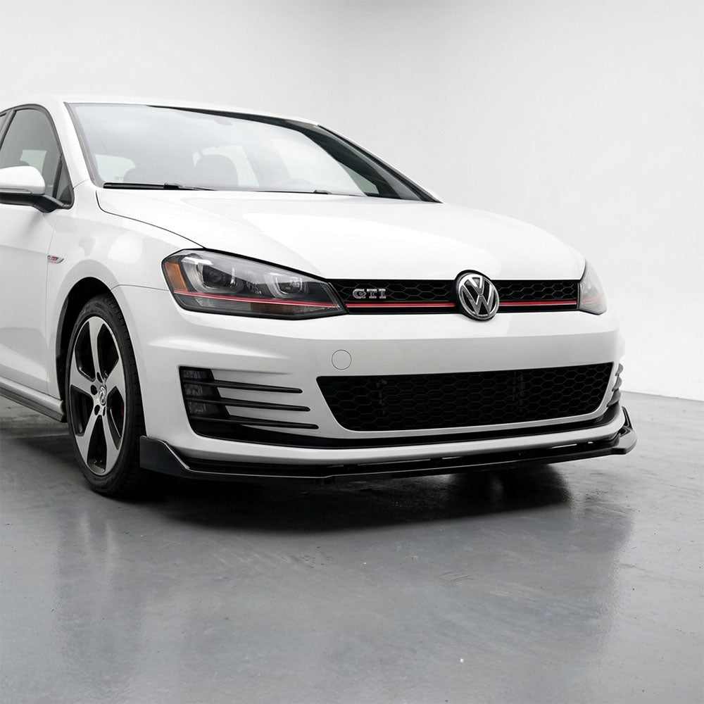 MAX Style Gloss Black 3PCS Front Lip for Volkswagen Golf GTI MK7(2013-2017)