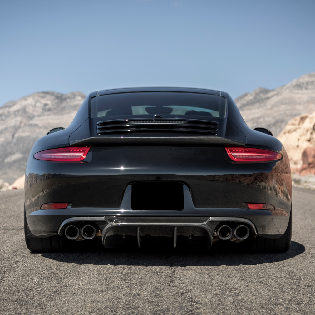VORSTINER Style Carbon Fiber Trunk Spoiler for Porsche 911 991 (2012-2018)