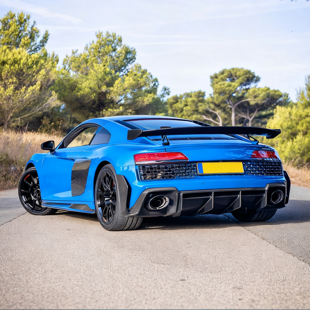 Performance Style Carbon Fiber Rear Diffuser For Audi R8 4S LCI (2019–2023)