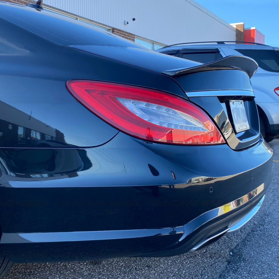 PSM Style Carbon Fiber Rear Spoiler for Mercedes Benz CLS C218 Facelift (2015–2017)