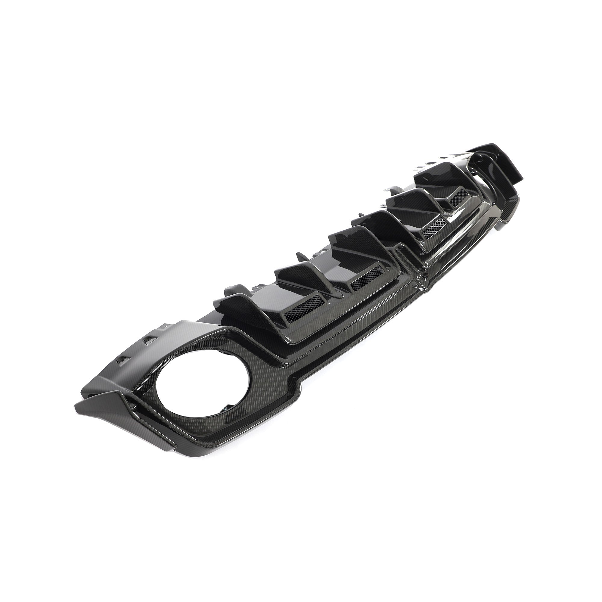 Capristo Style Carbon Fiber Rear Diffuser For Audi R8 4S LCI (2019–2023)