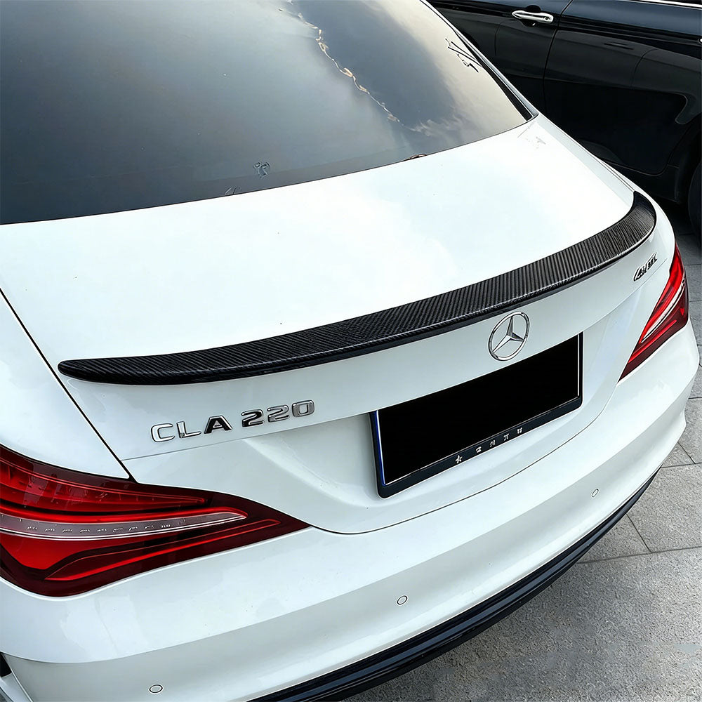 AMG Style Gloss Black Trunk Spoiler for Mercedes Benz CLA Class C117(2013-2019)