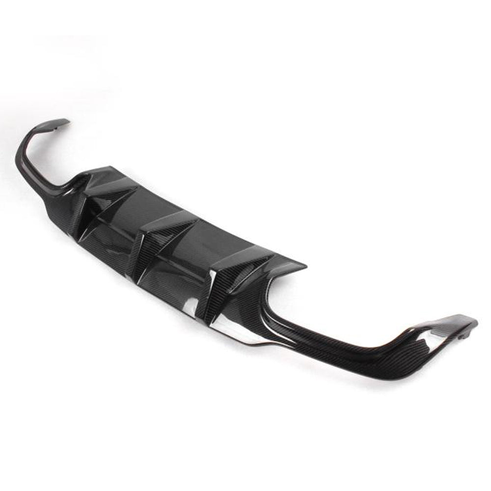 ST Style Carbon Fiber Rear Diffuser for Mercedes-Benz C63 W204 Facelift (2011-2015)