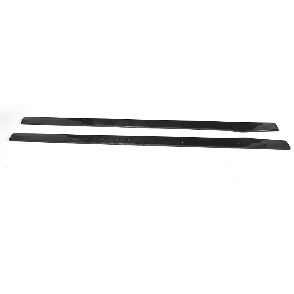 ST Style Carbon Fiber Side Skirts for Mercedes-Benz C63 AMG W205 Pre‑Facelift Coupe (2015-2018)