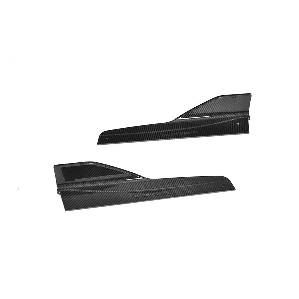 JC Style Carbon Fiber Side Skirts Splitter for BMW M3 F80, M4 F82/F83 (2014-2020)