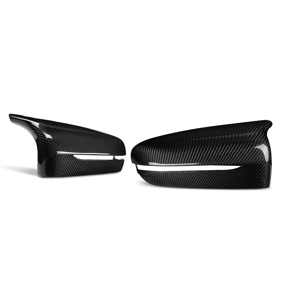 LHD ST Style Carbon Fiber Mirror Caps for BMW 5 Series M5 F90 Pre-LCI (2017-2020)
