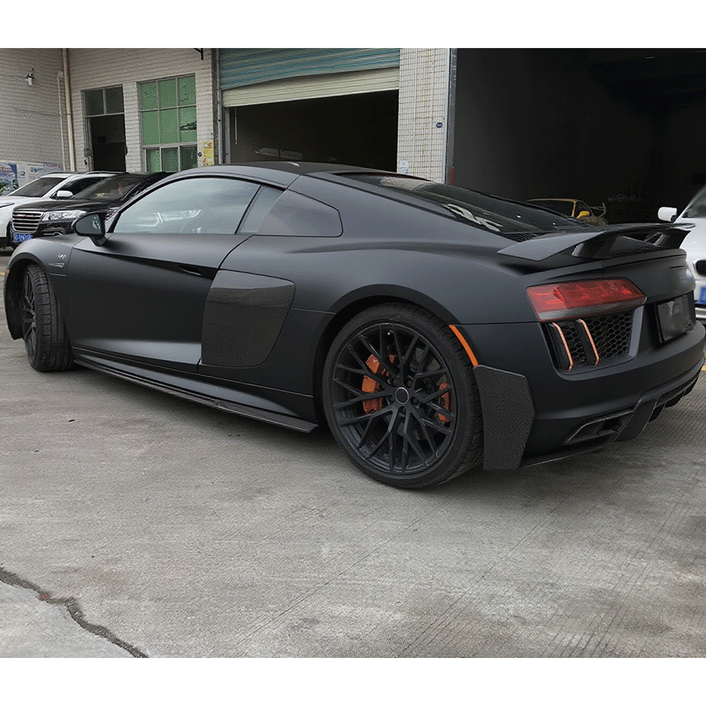 Performance Style Carbon Fiber Side Skirts For Audi R8 4S Pre‑LCI (2016–2018)