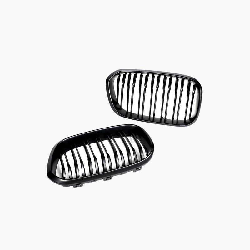 BMW 1 Series F20/F21 Pre-LCI ABS Dual Slat Kidney Grill - front view