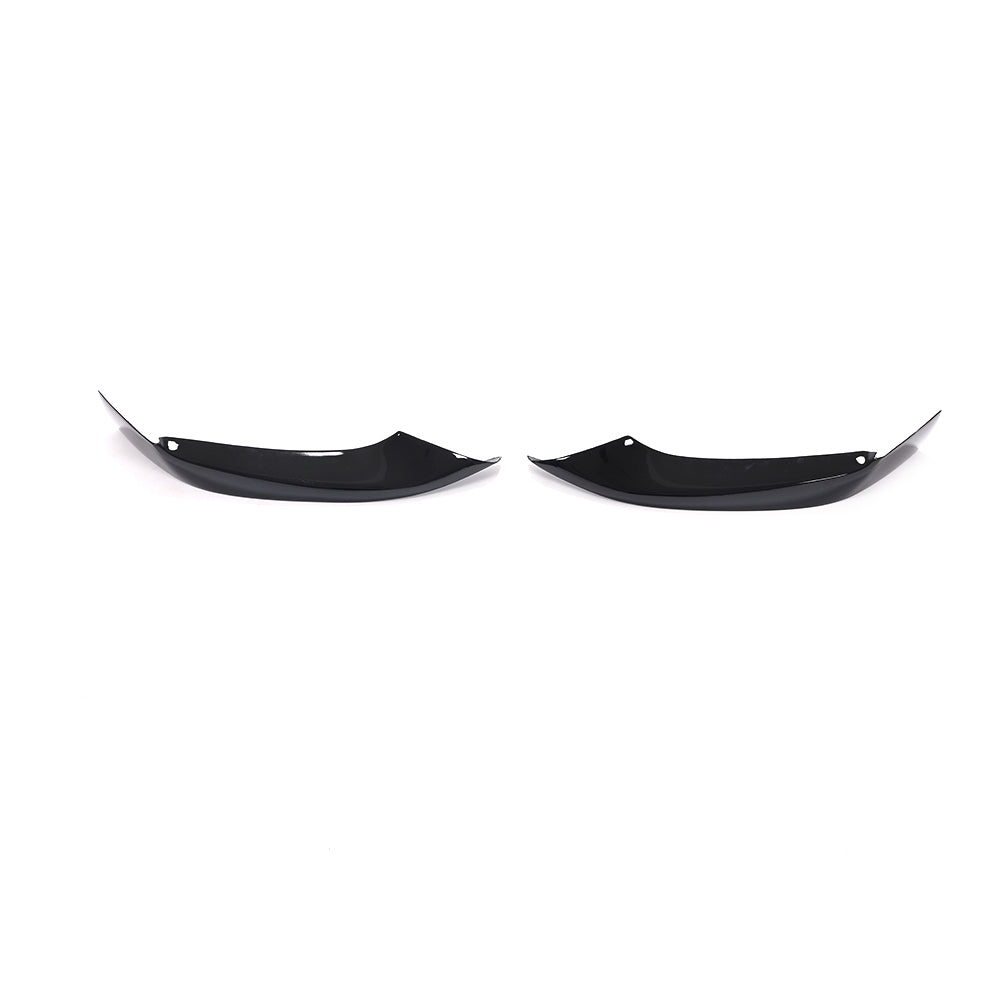 Performance Style Gloss Black Front Splitter For BMW 5 Series G30 G31 Pre-LCI M Sport (2017-2020)