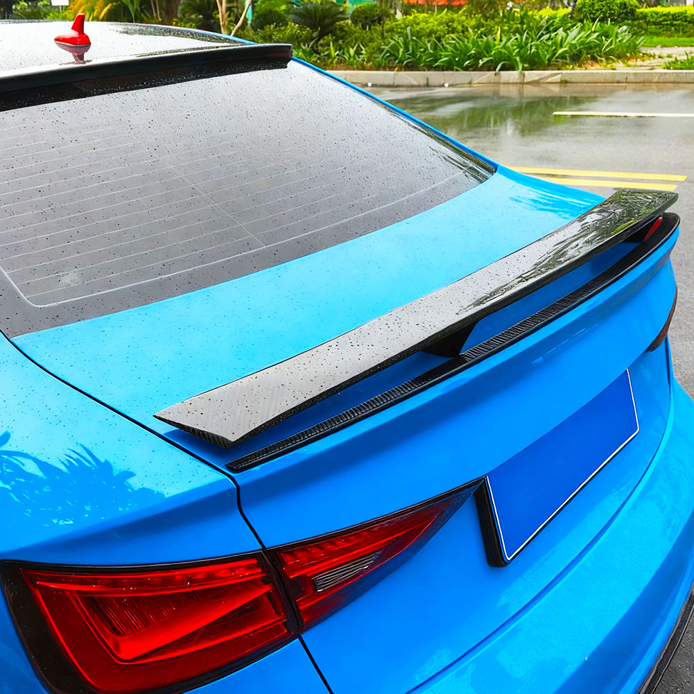 RS3 Style Carbon Fiber Trunk Spoiler for Audi A3/S3 /RS3 Sedan (2012-2020)