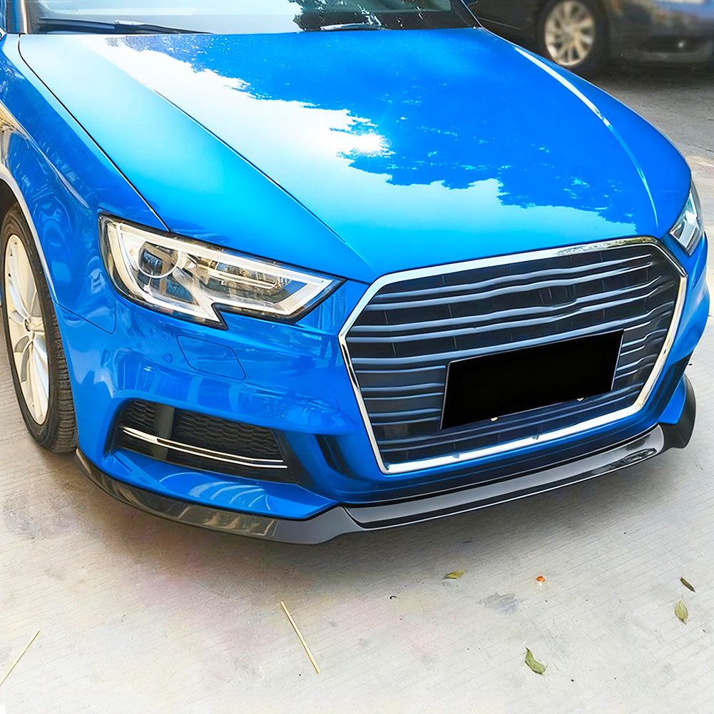 JC Style  Carbon Fiber Front Lip for A3 Sline/S3 Hatchback 8.5V LCI (2017-2020)